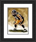 Framed Large Larry Foote Pittsburgh Steelers Giclee