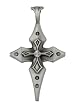 BICO AUSTRALIA JEWELRY (BCR5) PERCIFFAL - LOYALTY AND STRENGTH - Comes with a Generic 18 inch (to 20in) Adjustable 4mm Black Rubber Necklace.