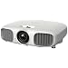 Epson EH-TW6000W 3D LCD-Projektor (Wireless-Verbindung WiHD, Kontrast 40.000:1, 2.200 ANSI Lumen, Full-HD 1920 x 1080 Pixel) wei�