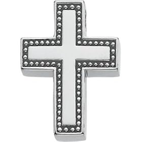 Cross 14K White Gold Religious Cross