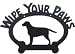 Wipe Your Paws Sign - Labrador Retriever