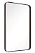 ANDY STAR Wall Mirror Brushed Bronze | 22x30â€™â€™ Contemporary Rectangular Stainless Steel Metal Frame Rounded Corner 1â€™â€™ Deep Set Design for Bathroom