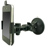 iBox - NEW Made To Measure Windscreen In Car Suction Mount Holder with FULL 360 Degrees Rotation Apple iPhone 4 4S (2011) 4G HD