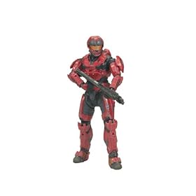  McFarlane Toys Halo Reach Series 2 - Spartan CQC Custom (Male) Action Figure Team Red/Team Red