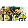 The Beatles Printed Metallic Clippings Ladies Hinge Wallet