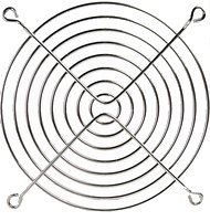 Cables Unlimited - Fan grill - 60 mm - chrome (pack of 4 )