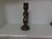 Candlestick Antique Rope Design Wood Carvings Handcrafted Candle holder