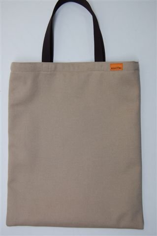 ［エコライフ］ A4 携帯 型 1.2L 日本製 BTO エコバッグ 上質 綿 想定重量2kg