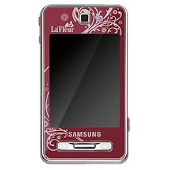 Samsung SGH-F480i, Handy, scarlet red la fleur