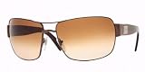 SALVATORE FERRAGAMO FE 1152 578/13 DARK BROWN/BROWN GRADIENT METAL SUNGLASSES