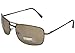 Big and Tall Aviator Sunglasses Extra Large (Bronze/Brown)