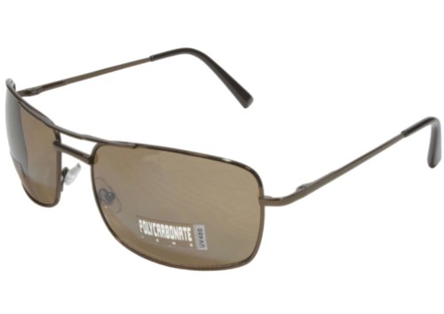 Big and Tall Aviator Sunglasses Extra Large (Bronze/Brown)
