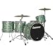 Ludwig Keystone 4-Piece Rock Drum Shell Pack Mint Oyster Pearl