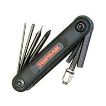 TOOL ALLEN FOLDING TOPEAK X ALLEN KEY+SCREWDRIVERS 9 FUNCTION BLACK