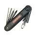 TOOL ALLEN FOLDING TOPEAK X ALLEN KEY+SCREWDRIVERS 9 FUNCTION BLACK