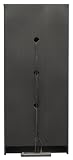 Bush Furniture Stanford Audio Cabinet, Antique Black/Hansen Cherry
