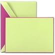 Raspberry Bordered Limon Small Cards