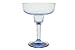 Strahl Design+Contemporary Pacific Blue Grande Margarita Glasses, Set of Four
