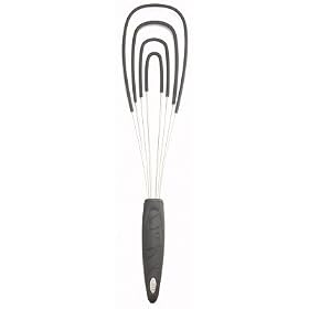 Chef'n WSK-536BK Kitchzen Flat Silicone Whisk, Black by Chef'n