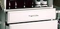 24" Wide Easy Track Deluxe Drawer 4", Maple finish