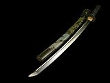 Fully Handmade Red Full Tang Iron Bamboo Japanese Samurai Katana #325