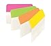 Post-it Tabs, 2 in Angled Solid, Assorted Bright Colors, 6 Tabs/Color, 4 Colors, 24 Tabs/Pack (686A-PLOY)