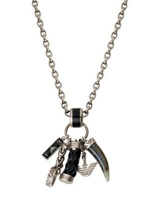 Emporio Armani Men's Multi-Charm Necklace