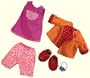 Haba Doll Dress Set Lotta (for 15" Doll)