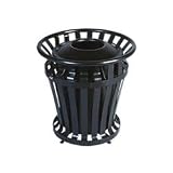 Black WeatherGard Trashcan 32Gal (4021BK)