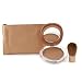 Pupa Desert Bronzing Powder Kit - # 02 Honey Gold (1x Bronzing Powder, 1x Mini Powder Brush, 1x Bag) - 2pcs+1bag
