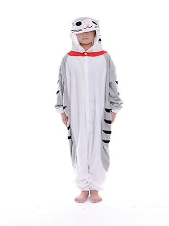 DAYAN Pyjama animal, Kigurumi Onesie Chat Pyjama