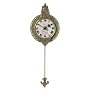 Timeworks 4" Wall Clock Small Monarch, Green