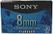 Sony Video 8 Standard Grade Metal Particle Video Cassette