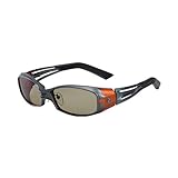 ジール オプティクス ヴェロセカンド (ZEAL OPTIC VERO 2nd) F-1300/F-1301/F-1302/F-1303/F-1304/F-1305 / TALEX CR-39偏光サングラス (F-1304(トゥルービュースポーツ/ガンメタル&オレンジ))