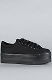 31zRl%2B uUcL. SL160  Jeffrey Campbell The Zomg Sneaker in Black,Sneakers for Women