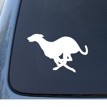 GREYHOUND - Car, Truck, Notebook, Vinyl Decal Sticker #1269 | Vinyl Color: White
