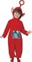Child's Red Teletubbies PO Costume (Size:Toddler 1-2)