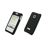 EMPIRE Black Silicone Skin Cover Case for LG Optimus GT540