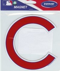 Chicago Cubs C Logo MLB Car Magnet