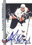 Mathieu Biron, New York Islanders Autographed Card