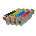 1 Satz ersetzt T0715 - 4 x Epson kompatible XL Tintenpatronen mit CHIP zu T0711 T0712 T0713 T0714 - passend für Epson Stylus D 120 / D 78 / D 92 / DX 4000 / DX 4050 / DX 4400 / DX 5000 / DX 6000 / DX 6050 / DX 7000F / DX 7400 / DX 7450 / DX 8400 / DX 8450 / DX 9400F / S 20 / S 21 / SX 100 / SX 105 / SX 110 / SX 115 / SX 200 / SX 205 / SX 210 / SX 215 / SX 400 / SX 405 / SX 410 / SX 415 / SX 510W / SX 515W / SX 600FW / SX 610FW / Epson Stylus Office B 40W / BX 300F / BX 600FW / BX 610FW 100% Qualität