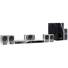 Panasonic SC-BTT270EGS 5.1 3D-Blu-ray Heimkinosystem (WLAN-ready, digitale iPod/iPhone Dock, SDXC, 2 x USB, 1000 Watt) silber