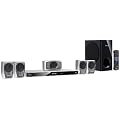 Panasonic SC-BTT270EGS 5.1 3D-Blu-ray Heimkinosystem (WLAN-ready, digitale iPod/iPhone Dock, SDXC, 2 x USB, 1000 Watt) silber