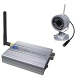 CCD Camera 420 Lines w/ Night Vision Mode + Audio - Wireless Spy Camera System