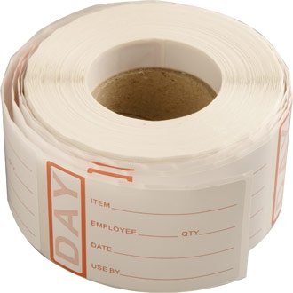 Prepared Food Label (Roll 500) - increase hygiene levels in your kitchen