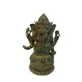 Lord Ganesha Bronze Statute 10 Tall Hindu God Ganesh Ji