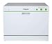 Premia PDW-66EW 6 Place Setting Countertop Compact Dishwasher