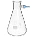 Whatman 10477600 SF 100 Suction Flask with Nozzle Tubing, 1000mL Capacity