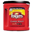 Folgers Coffee Ground Classic Roast, 33.9-Ounce Packages (Pack of 2)