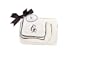 Mud Pie Initials Cosmopolitan Home Cosmetic Bags and Jewelry Roll Set, Letter G